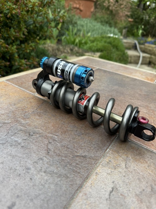 Fox Push Factory Suspension Retro Coil Shock 216mm Downhill Mountain Bike