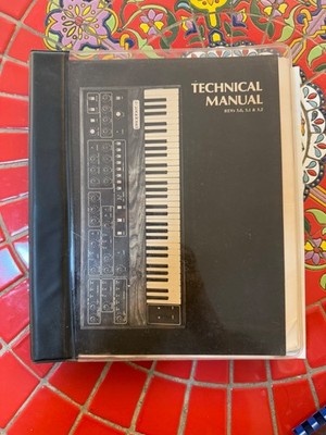 Original Sequential Circuits Prophet 5 Technical Manual