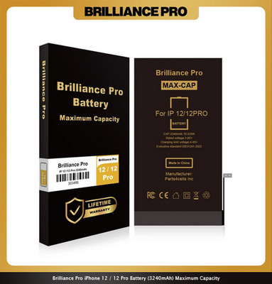 iPhone 12 / 12 Pro Battery 3240mAh   Brilliance Pro High Capacity