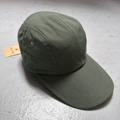 Snow Peak Japan SAMPLE Aramid FR Ripstop Long Bill Camp Hat Cap NWT Takibi Spec