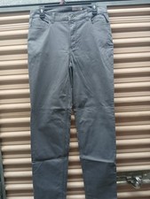 George Straight Leg Stretch 5 Pocket Premium Grey Men's Size 30x32 Pants NWT