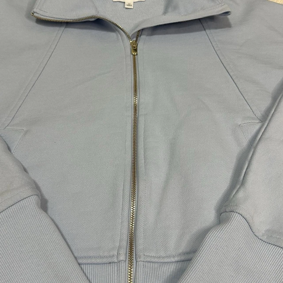 Толстовка с капюшоном Ann Taylor Baby синяя на молнии - Изображение 4 из 4