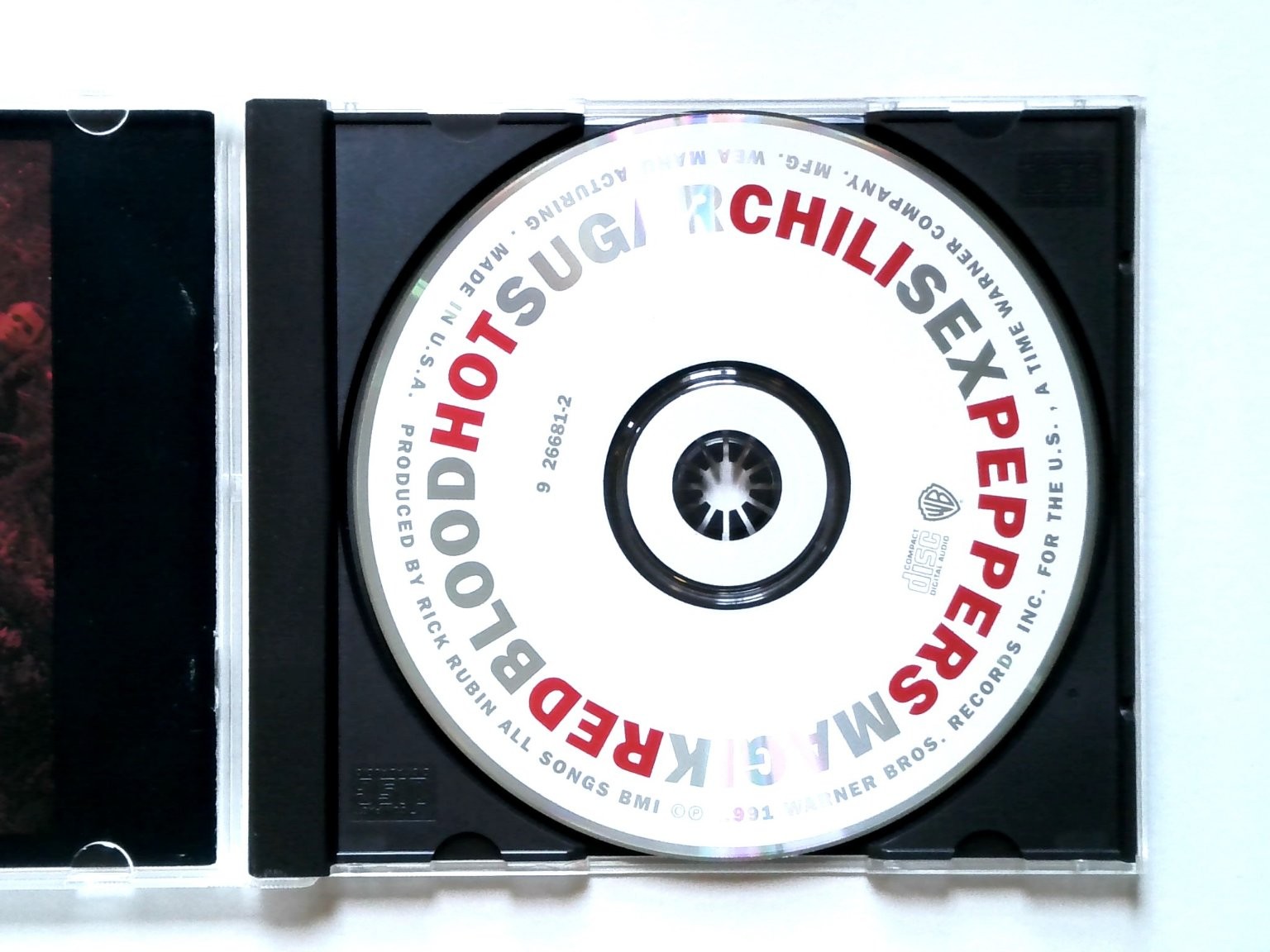 Red Hot Chili Peppers - Blood Sugar Sex Magik CD 1991 Rock Warner Bros.