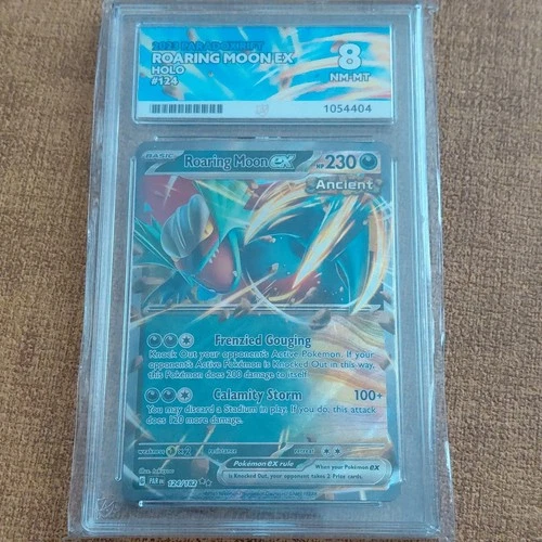 Roaring Moon ex 124/182 ACE graded card