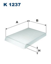 FILTRON Innenraumfilter K 1237 Partikelfilter für S80 XC70 157 XC60 136 V70 V60