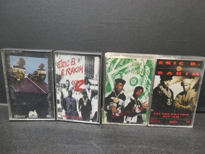 Eric B and Rakim Lotof 4 Cassette Tapes