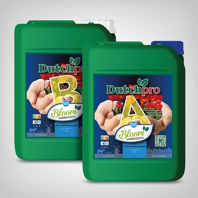 DutchPro Hydro/Cocos Bloom A&B 5L SW - Max-Ertrag Profi Blütedünger Coco/Hydro