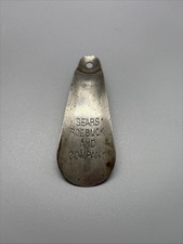 Vintage Sears Roebuck  Company Advertising Metal Shoe Horn