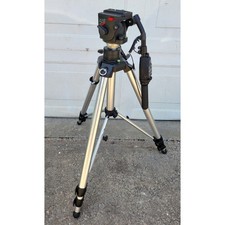 Manfrotto 475 Tripod w/ 503 Head  LANC Video Controller Case