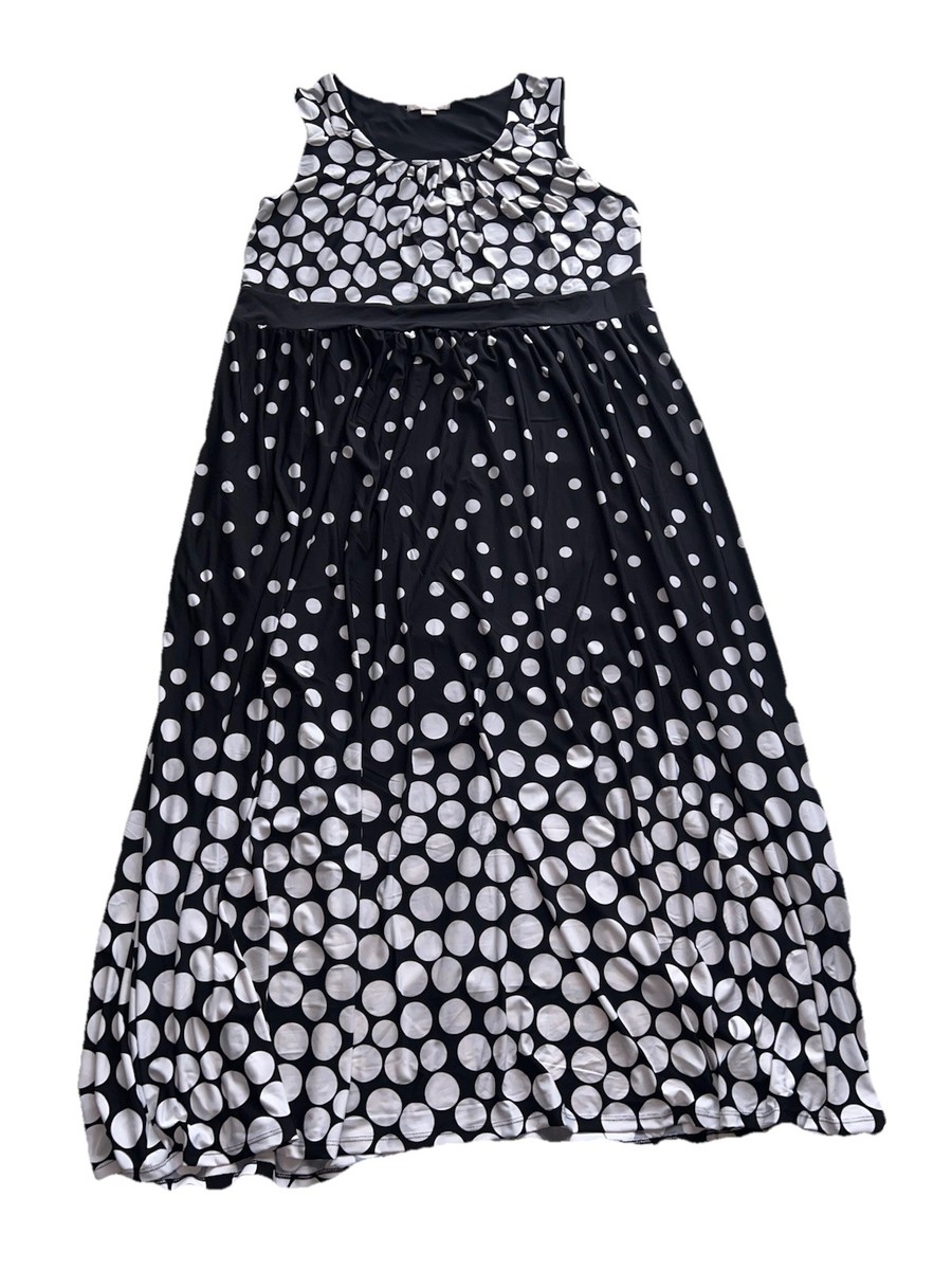 black polka dot slip dress Slip Dress main image 0