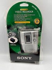    Sony TCM-210DV Standard Cassette Voice Recorder   
