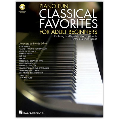 Piano Fun - Classical Favorites for Adult Beginners Book/Audio Online