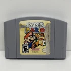 Paper Mario (Nintendo 64, N64) Authentic Cartridge Only Tested Working