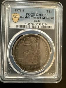 1878 S Trade Dollar XF