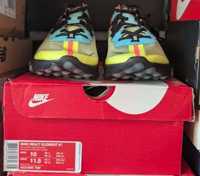 Nike React Element 87 Hyper Fusion Size 10 AQ1090-700