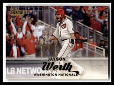 2017 Stadium Club #295 Jayson Werth Gold Foil