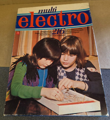 Vintage Retro Multi Electro Quiz Spiel - Lernhilfe - Jumbo