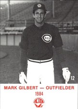 1984 Rock's Dugout Wichita Aeros #12 Mark Gilbert