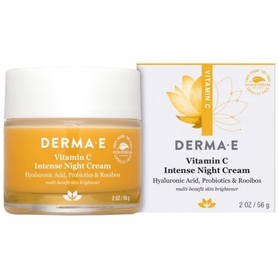 DERMA-E Vitamin C Intense Night Cream, 2 oz (56 g) *NEW*