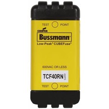 1pc BUSSMANN ELECTRICAL TCF40RN Fuse CUBEFuse Time Delay Slow Blow Dual Ele