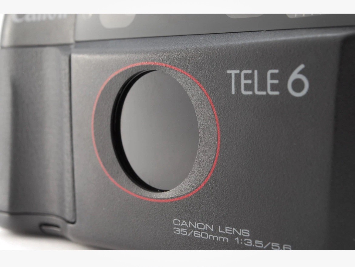 READ ] Canon Autoboy TELE 6 DATE Point & Shoot 35mm Film Camera