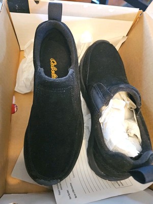 Cabelas Woman s Moc Size 7M BLACK Suede Active/Comfort Wear Shoe NIB