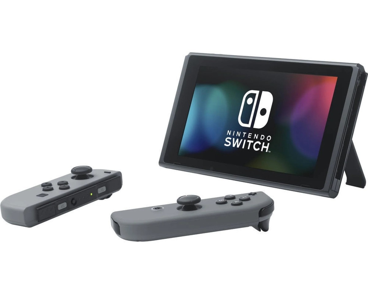 Nintendo Switch Gray Console System & Grey Joy-Con [Nintendo