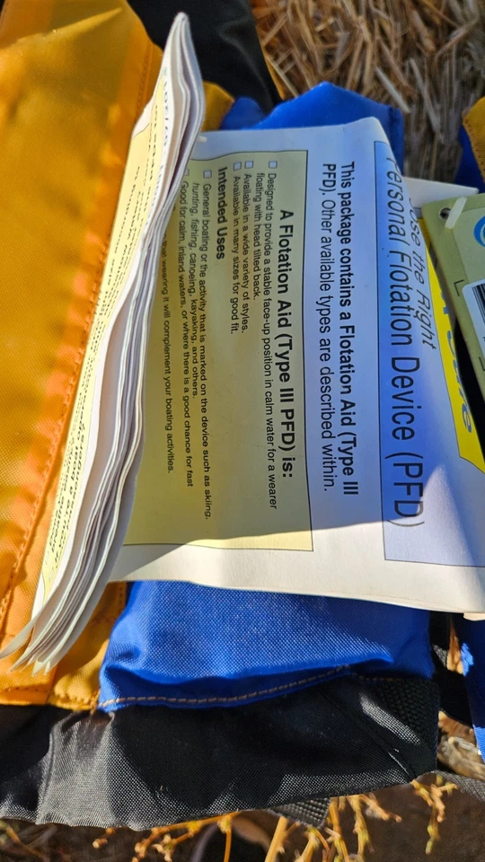 Set of 2 Unused MTI Reflex Type III (3) PFD Life Jackets Coast Guard Approved - Image 4 of 4