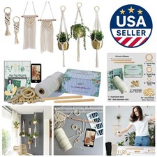 Macrame Kits for Adults: Complete Set with Beads, Rings, and Easy Instructions