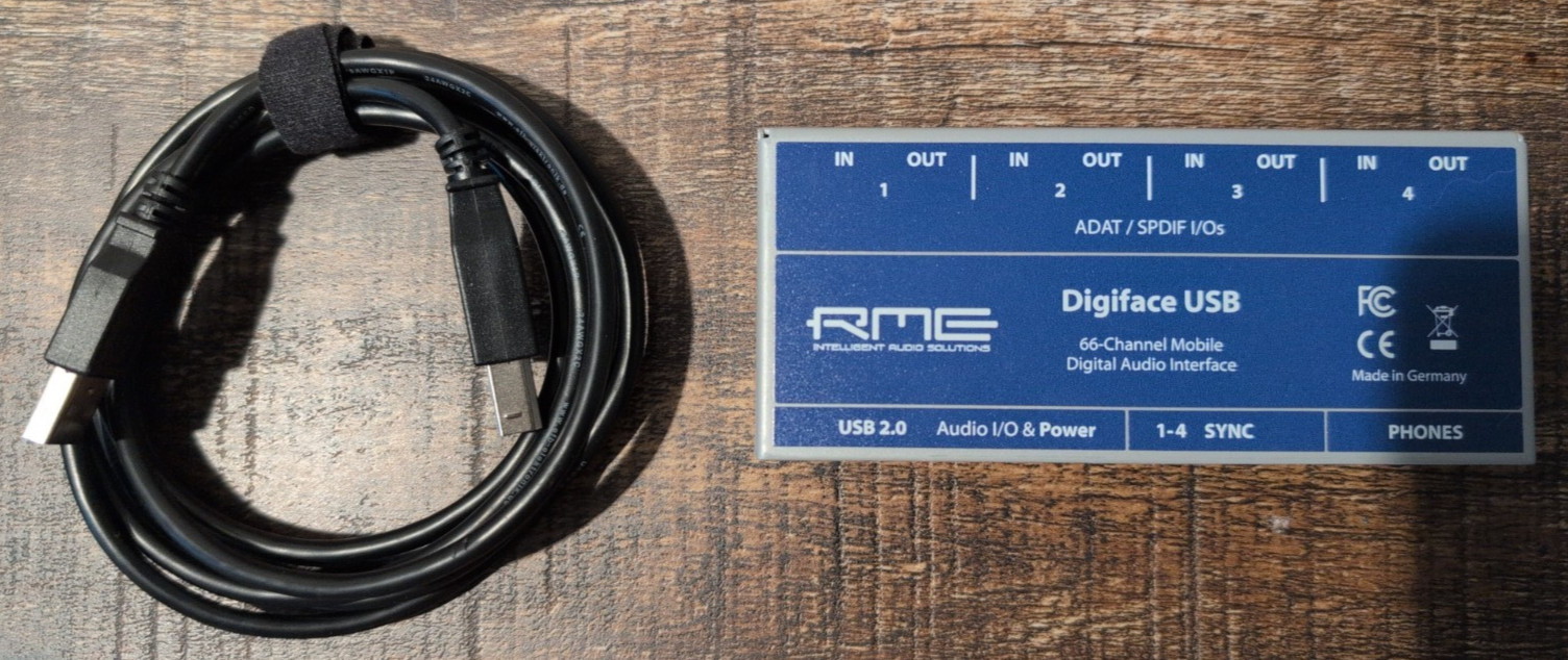 RME Digiface USB 66-Channel 192 kHz USB Audio Interface