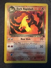 Pokémon Dark Rapidash 1st Edition 44/82 - Team Rocket on eBay