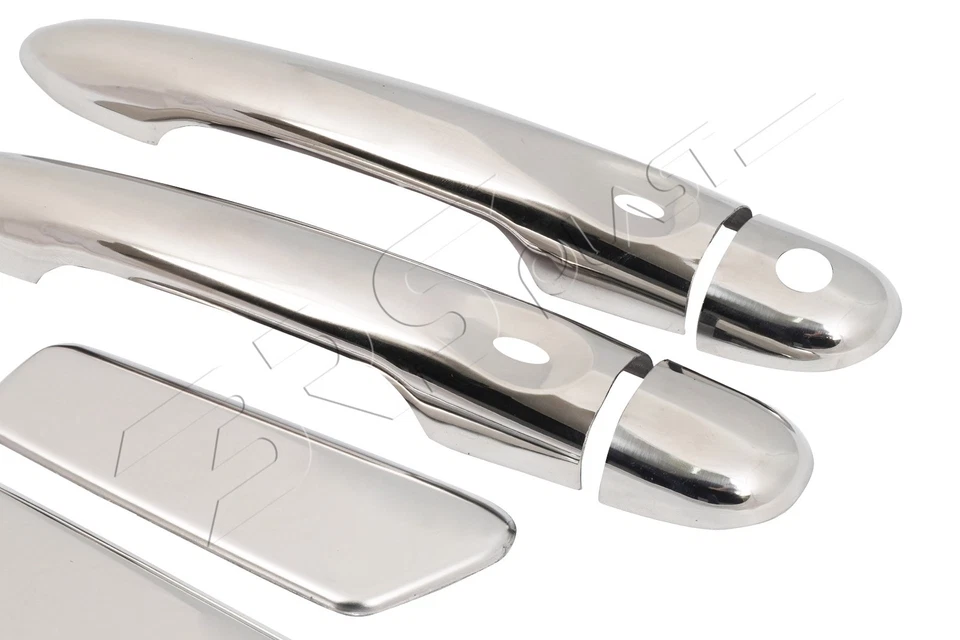 Renault Clio 4 HB 2012+ Juego de manijas de puerta 4 piezas sensor acero inoxidable sin llave Foto 2 de 4