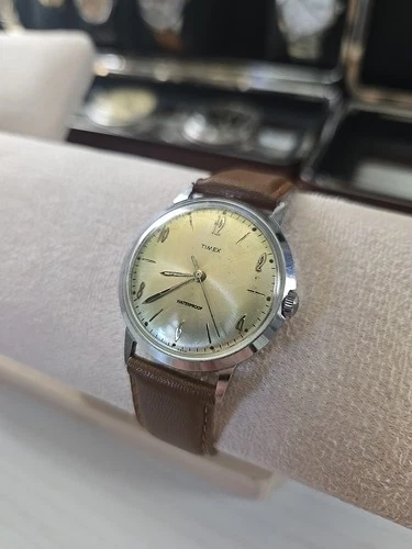 Vintage Timex 1966 Marlin Mechanical Manual Wind Watch