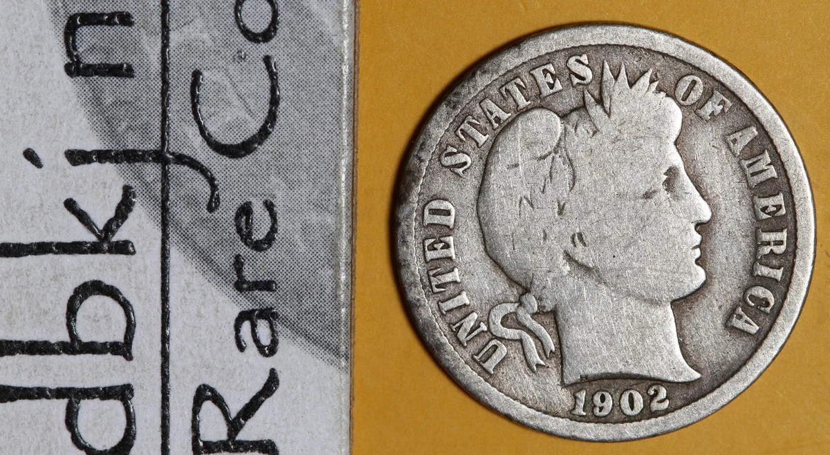 25+ 1902 Year Silver Barber Dimes (1892-1916) for sale | Updated