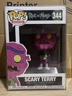 Funko Pop Vinyl Animation Rick & Morty Scary Terry #344 + Protector