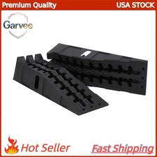 30000lbs 2pcs Car Ramps 8.5 Low Profile Heavy Duty Portable Oil Change