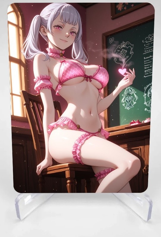 Noelle Silva Anime Waifu Card 1/1 Collectible BC-NOE-57