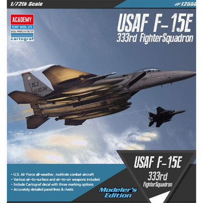 USAF F-15 33th FIGHTER SQUADRON KIT 1:72 Academy Kit Aerei -D- Neues Modell