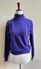 Vintage Strawbridge & Clothier 100% Cashmere  Turtleneck Sweater Women’s S/PM