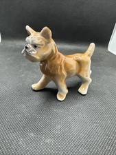 Vintage BOXER DOG Standing Porcelain Figurine Made In Japan Standing