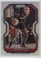2021 Panini Prizm WNBA Silver Prizm Jackie Young #47 p8v