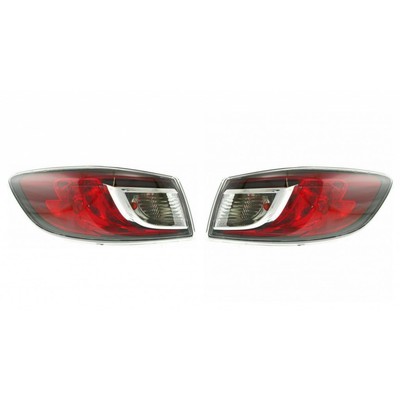 For Mazda 3 2010-2013 Tail Light Assembly Driver and Passenger Side Pair Sedan
