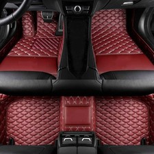 Car Floor Mats Custom Leatherette Coupe Fit Ford Mustang Xpe Mats Waterproof