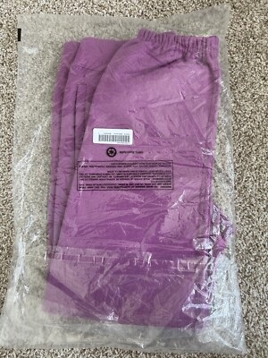 Supreme S Logo Sweatpants Bright Purple FW20 Brand New Size Supreme S Logo Sweatpants Bright Purple FW20 Brand New Size