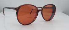 Vintage Pride 460 709 Brown Oval Sunglasses USA FRAMES ONLY