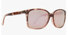 NEW Von Zipper Castaway Sunglasses-Komodo Tortoise-Rose Gold Chrome Lens