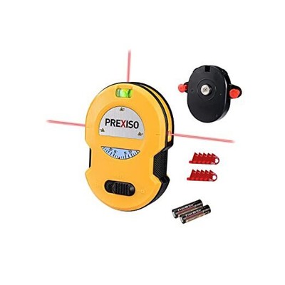  Multi Surface Laser Level LED Light Vial, 30Ft Horizontal & Vertical Line 