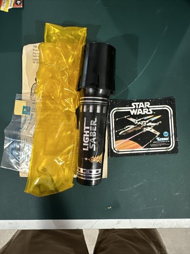 1977 Star Wars Vintage Kenner Light Saber In Box Complete Inflatable Lightsaber - Picture 12 of 13