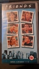 Friends - TV Series 4 Episodes 13-16 Cert 12 PAL VHS Video