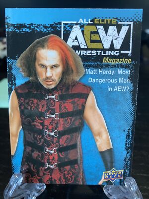 Matt Hardy AEW Upper Deck First Edition 2021 Base Card #92